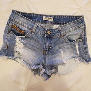 Zoo Jeans Premium | Ripped Jean Booty Shorts 5